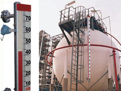 磁翻板现场校正