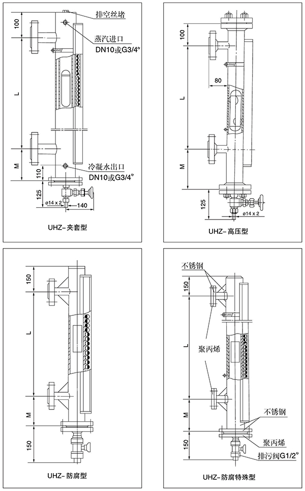 磁性翻板液位计